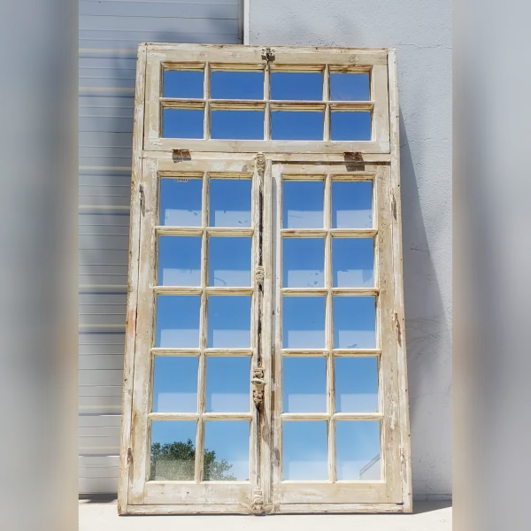 2820Antique20WoodFramed20Mirror20Panels20for20a20Country20Glam20Makeover - ANTIQUITIESWAREHOUSES