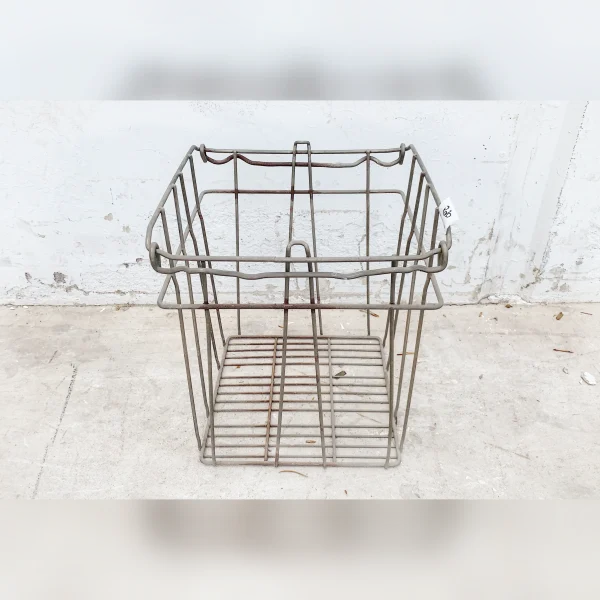 A20Strong20Steel20Wire20Basket20Designed20for20Serious20Work A20Strong20Steel20Wire20Basket20Designed20for20Serious20Work - ANTIQUITIESWAREHOUSES
