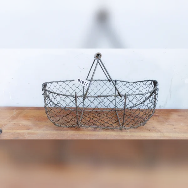Adorable20Small20and20Rustic20French20Wire20Fruit20Basket - ANTIQUITIESWAREHOUSES