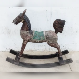 An20Antique20HandMade20Wood20Rocking20Horse20Perfect20for20Children - ANTIQUITIESWAREHOUSES