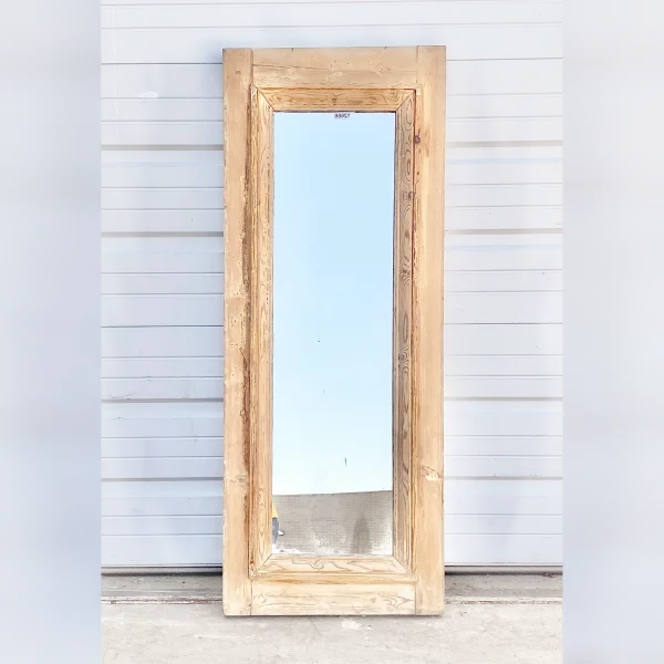 An20Antique20Rectangular20Mirror20Crafted20from20Solid20Wood - ANTIQUITIESWAREHOUSES
