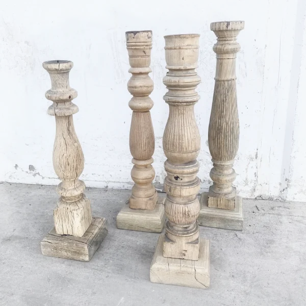 An20Artisanal20Wooden20Holder20for20Candles - ANTIQUITIESWAREHOUSES