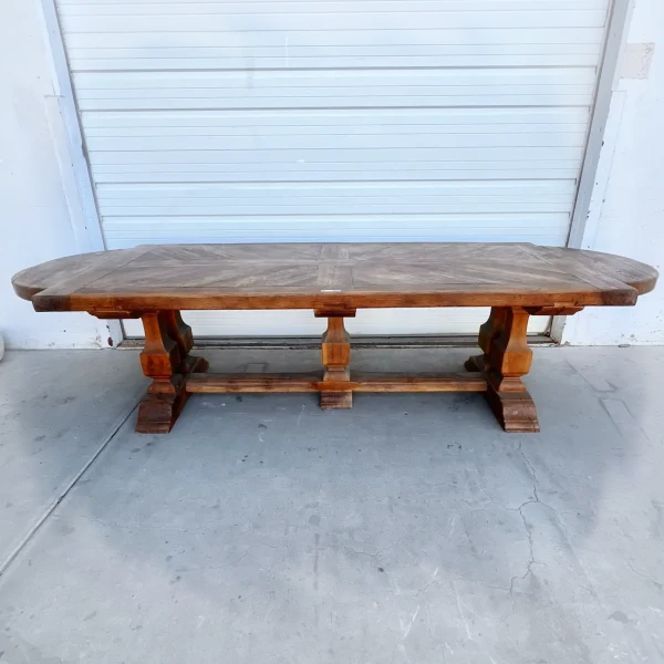 An20Elegant20Classic20A20Rustic20French20Oak20Dining20Set An20Elegant20Classic20A20Rustic20French20Oak20Dining20Set - ANTIQUITIESWAREHOUSES