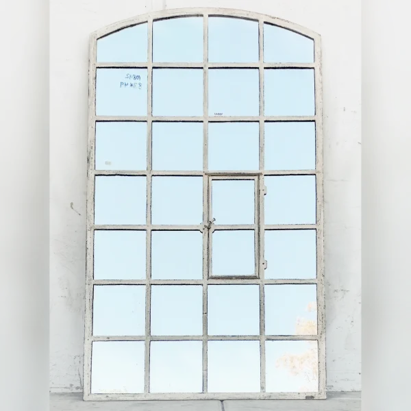 Beautiful2028Pane20Arched20Iron20Mirror20with20a20Classic20Vintage20Style - ANTIQUITIESWAREHOUSES