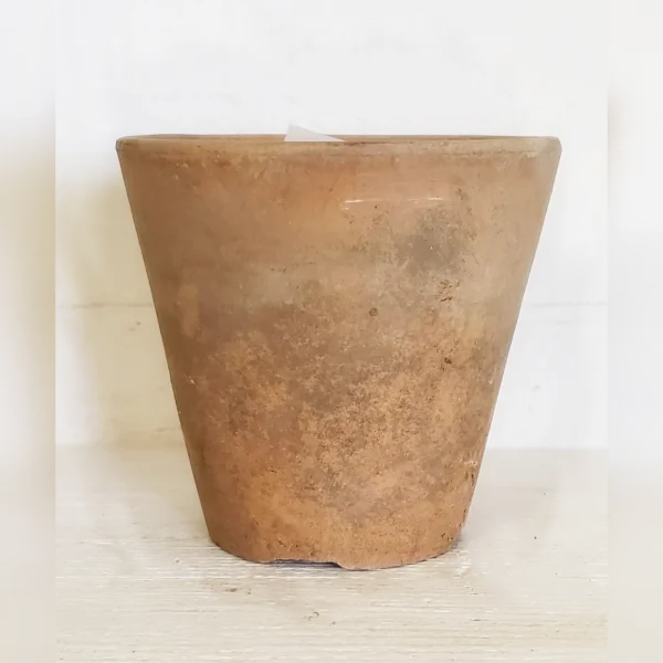 Beautiful20French20Terracotta20Vase20Painted20by20Hand - ANTIQUITIESWAREHOUSES