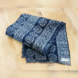 Beautiful20Handmade20Blue20Batik20Cotton20Fabric2020Fluffy20and20Bright - ANTIQUITIESWAREHOUSES