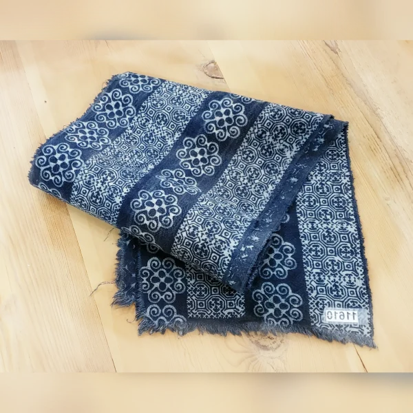 Beautiful20Handmade20Blue20Batik20Cotton20Fabric2020Fluffy20and20Bright - ANTIQUITIESWAREHOUSES
