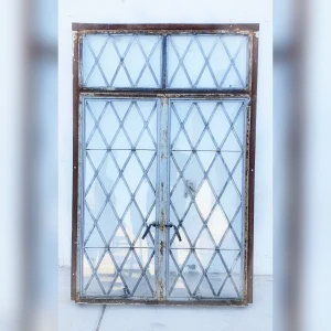 Beautiful20Large20Rectangular20Window20with20Diamond20Panes - ANTIQUITIESWAREHOUSES