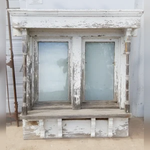 Beautiful20TwoPaned20Victorian20Square20Glass20Door - ANTIQUITIESWAREHOUSES