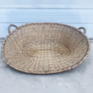 Beautiful20and20sturdy20handwoven20French20market20basket - ANTIQUITIESWAREHOUSES