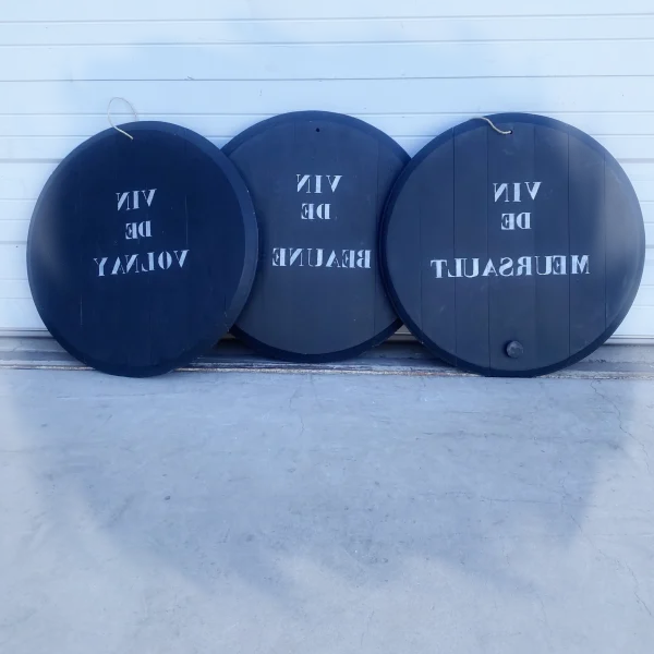 Black20Wine20Barrel20Lid20from20the20Vintage20Era2020Timeless20and20Chic - ANTIQUITIESWAREHOUSES
