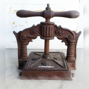 Book20Press20with20Iron20Base20for20ExtraStrength20Page20Flattening - ANTIQUITIESWAREHOUSES