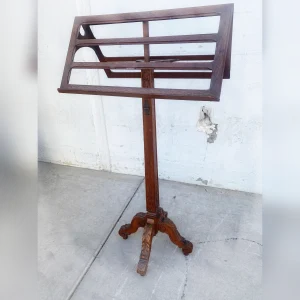 Bookcase20with20Reading20Lectern20Made20of20Handcrafted20Wood - ANTIQUITIESWAREHOUSES