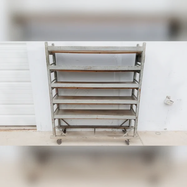 Cart20with20520Shelves20Gray20in20Color20for20Storage20Needs - ANTIQUITIESWAREHOUSES