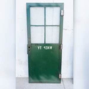 Chic20Metal20Door20with20Traditional20Chicken20Wire20GlassSafe20and20Elegant - ANTIQUITIESWAREHOUSES