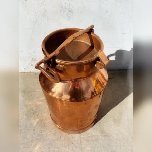 Classic20ExtraLarge20and20Antique20Dutch20Copper20Milk20Jug - ANTIQUITIESWAREHOUSES