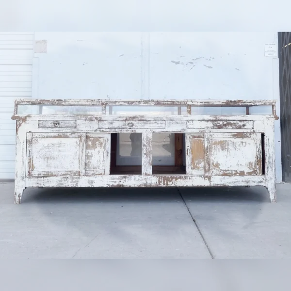 Classy20French20Display20Case20with20HandPainted20Accents Classy20French20Display20Case20with20HandPainted20Accents - ANTIQUITIESWAREHOUSES