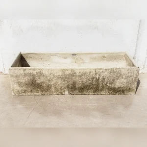 Contemporary20Willy20Guhl20Concrete20Rectangular20Planter 1 - ANTIQUITIESWAREHOUSES