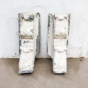 Corbels20made20of20rustic20white20zinc2020a20pair - ANTIQUITIESWAREHOUSES