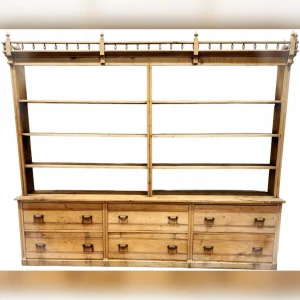 Decorative20Display20Case20for20Antiques20TwoPiece20Vintage20Style - ANTIQUITIESWAREHOUSES