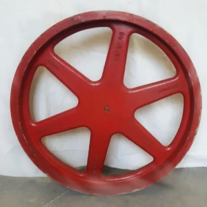 Decorative20Rustic20Red20Metal20Wheel20from20an20Industrial20Era - ANTIQUITIESWAREHOUSES