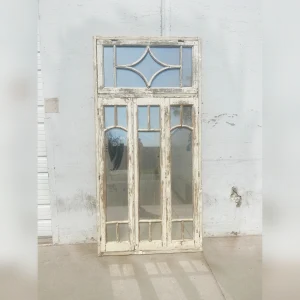 DiamondAccented20ThreePanel20Rectangular20Mirror - ANTIQUITIESWAREHOUSES