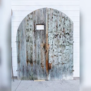 Door20Style20for20an20Antique20French20Wine20Cellar20Arched20Wood - ANTIQUITIESWAREHOUSES