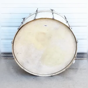 Drum20stool20in20distressed20farmhouse20style2020vintage20white - ANTIQUITIESWAREHOUSES