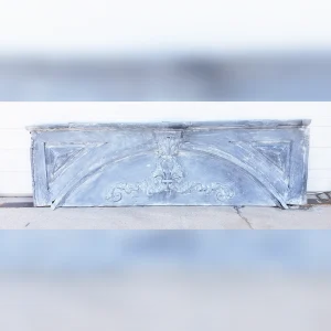 Durable20and20Elegant20Zinc20Header20with20a20French20Design - ANTIQUITIESWAREHOUSES