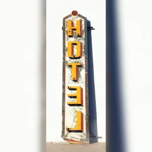 Durable20and20Stylish20Metal20Hotel20Sign20with20an20Elegant20Design - ANTIQUITIESWAREHOUSES
