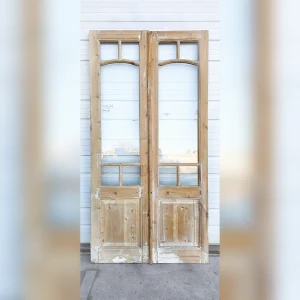 Elegance20with20a20Twist20Antique20French20Doors20with205Lite20Glass20Panels - ANTIQUITIESWAREHOUSES