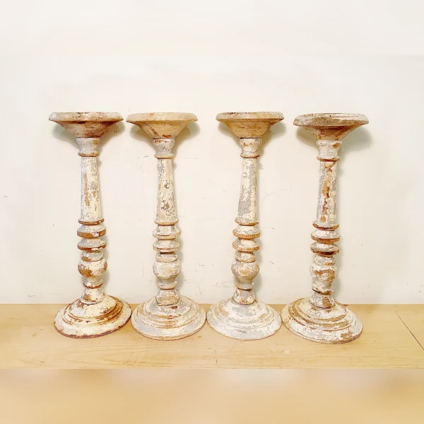 Elegant20Dcor2020420Handcrafted20French20Candlesticks20Made20of20Wood - ANTIQUITIESWAREHOUSES