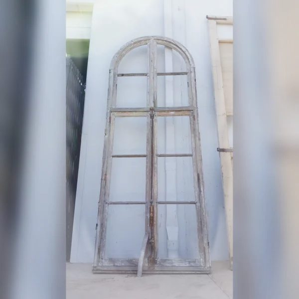 Elegant20HalfRound20Design10Pane20Arched20Window2020Transom20Set - ANTIQUITIESWAREHOUSES