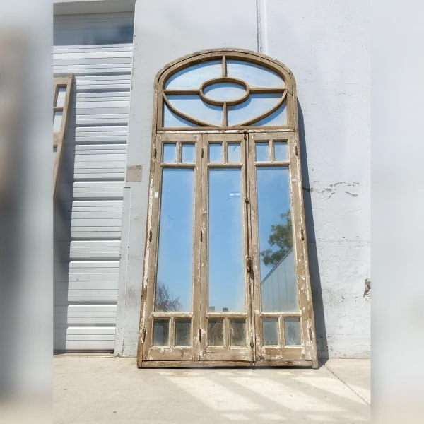 Elegant20MultiPane20Design2020ThreePanel20Arched20Transom20Windows Elegant20MultiPane20Design2020ThreePanel20Arched20Transom20Windows - ANTIQUITIESWAREHOUSES