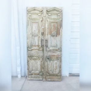 Elegant20Pair20of20Antique20Wood20Doors20Carved20by20Hand - ANTIQUITIESWAREHOUSES