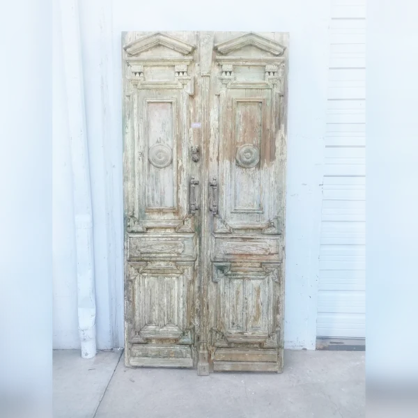 Elegant20Pair20of20Antique20Wood20Doors20Carved20by20Hand Elegant20Pair20of20Antique20Wood20Doors20Carved20by20Hand - ANTIQUITIESWAREHOUSES