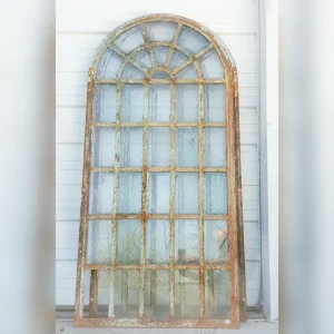 Elegant20and20timeless20design35pane20arced20metal20window - ANTIQUITIESWAREHOUSES