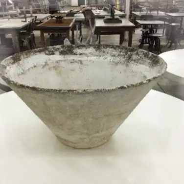 ElevenInch20Broad20Marble20Bowl20in20White20and20Gray ElevenInch20Broad20Marble20Bowl20in20White20and20Gray - ANTIQUITIESWAREHOUSES