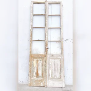 Four20Doors20with20a20Distressed20Finish20in20a20Vintage20French20Light20Style - ANTIQUITIESWAREHOUSES