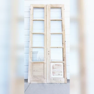 FourPiece20Set20of20Vintage20French20Light20Doors - ANTIQUITIESWAREHOUSES