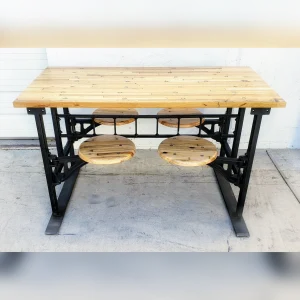 FourSeater20Dining20Set20with20Fully20Rotating20Chairs - ANTIQUITIESWAREHOUSES