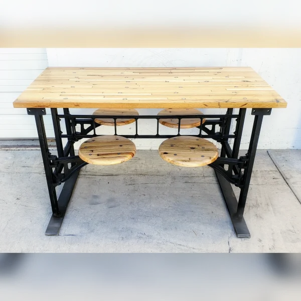 FourSeater20Dining20Set20with20Fully20Rotating20Chairs FourSeater20Dining20Set20with20Fully20Rotating20Chairs - ANTIQUITIESWAREHOUSES