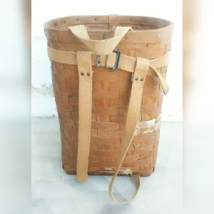 Gathering20Basket20Made20of20Handwoven20Natural20Fibers - ANTIQUITIESWAREHOUSES