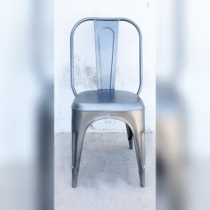 Gunmetal20Tolix20Chair20for20the20Industrial20Space2020Timeless20Metal20Stool - ANTIQUITIESWAREHOUSES