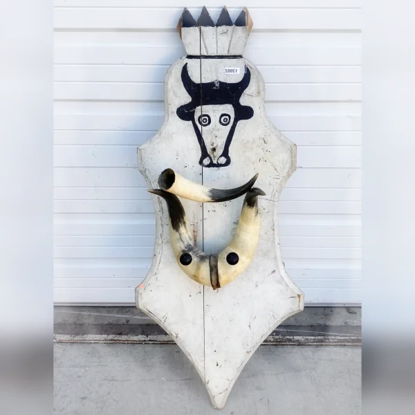Handmade20Metal20Wall20Decor2020Lucky20Bull - ANTIQUITIESWAREHOUSES