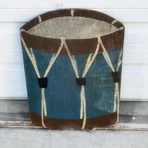 Handmade20Wooden20Drum20Decoration2020Vintage20Wall20Art - ANTIQUITIESWAREHOUSES
