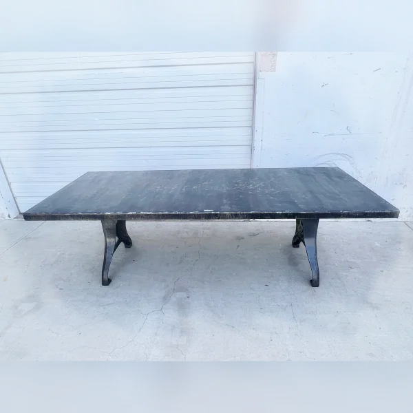 HeavyDuty20Cast20Iron20Legs20for20an208Foot20Steel20Table HeavyDuty20Cast20Iron20Legs20for20an208Foot20Steel20Table - ANTIQUITIESWAREHOUSES