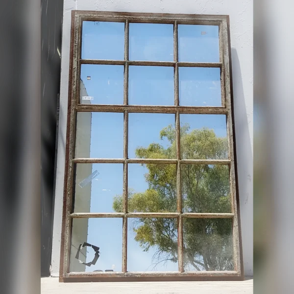 Iron20Mirror20with201520Panes2020Repurposed20for20Farmhouse20Dcor - ANTIQUITIESWAREHOUSES