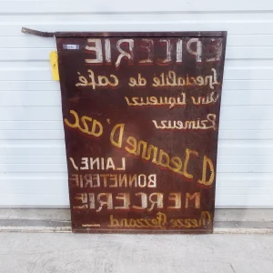 Jeanne20dArc20Metal20Wall20Sign20Vintage20French20Caf - ANTIQUITIESWAREHOUSES