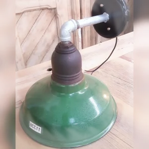 Lantern20for20Industrial20Use20with20a20Vintage20Green20Enamel20Finish - ANTIQUITIESWAREHOUSES